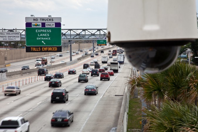 Caméras de surveillance du trafic routier