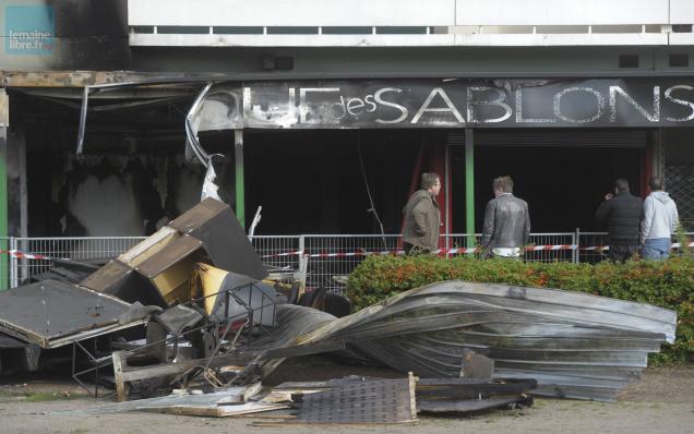 Magasin vandalisé Le Mans La Sarthe