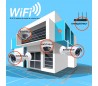 Enregistreur IP WiFi de vidéo surveillance pour  4 caméras IP