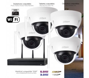 Système de vidéo surveillance WiFi avec 1 caméra extérieure