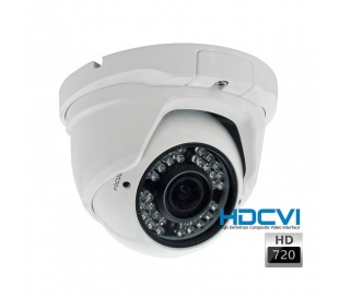 Caméra dôme HDCVI 720P varifocale infraouge 30 mètres