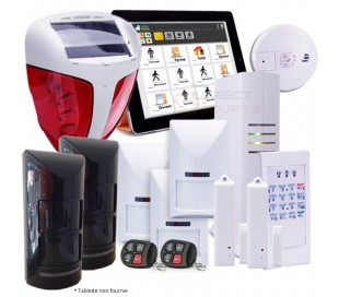 Kit alarme IP et GSM sans fil optimum