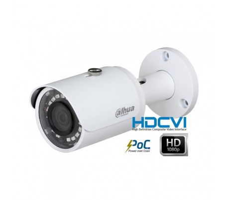 Caméra extérieure HDCVI 2MP focale 2,8mm avec système PoC