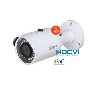 Caméra extérieure HDCVI 4MP focale 2,8mm avec système PoC