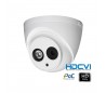 Caméra dôme extérieure HDCVI 2MP focale 2,8mm avec système PoC