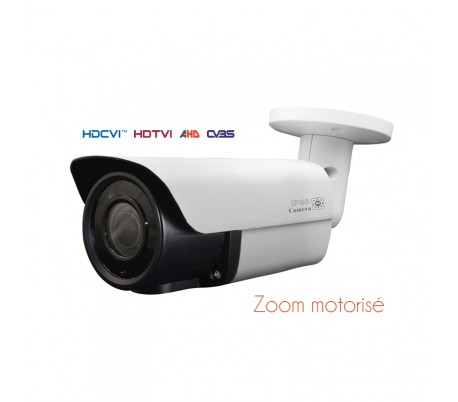 Caméra de surveillance HDCVI 1080P zoom motorisé 2.8-12mm