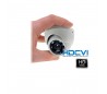 Mini caméra dôme HDCVI 1080P objectif fixe 3,6mm infrarouge 10 mètres