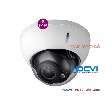 6x Zoom Hybride PTZ Caméra Surveillance WiFi Extérieur à Double Objectif  Caméra IP Détection Humanoïde Suivi Auto