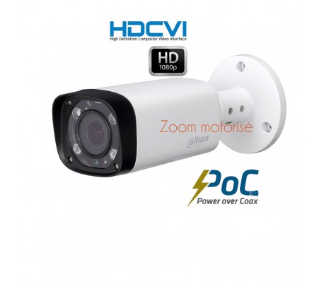 Kit vidéosurveillance 2 caméras tubes PRO FULL AHD 1080P SONY 2.4MP