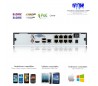 NVR professionnel 8 canaux 5MP avec 8 ports POE