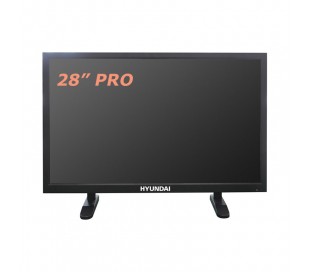 Moniteur professionnel 28' avec entrées BNC, HDMI, VGA et DVI