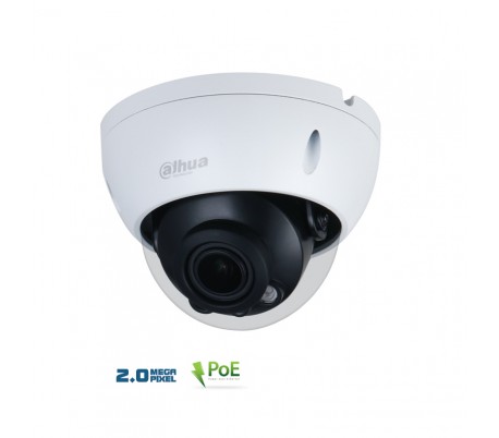 Dôme IP 2MP zoom motorisé de 2,7 à 13.5 mm IR 30 mètres