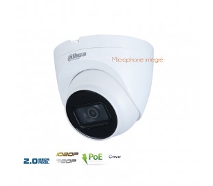 Caméra de surveillance IP 2MP focale 2,8mm IR 30 mètres