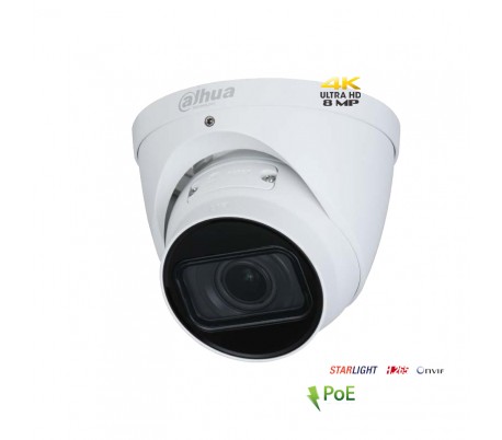 Caméra de surveillance IP 8MP zoom 2.7-13.5mm infrarouge 40 mètres