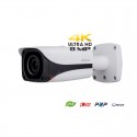 Caméra IP de vidéo surveillance 8MP/4K, IR 40 mètres