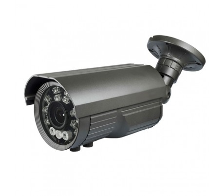 Caméra extérieure varifocale 5-50 mm, SONY DSP-Effio, IR 100 mètres