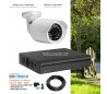 Système de vidéo surveillance hybride 960H et 720P