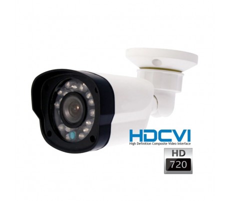 Caméra de surveillance HDCVI 720P extérieure, IR 20m 3,6mm